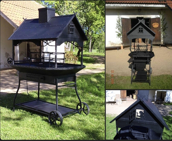 Действительно мангал с крышей и не придерёшься