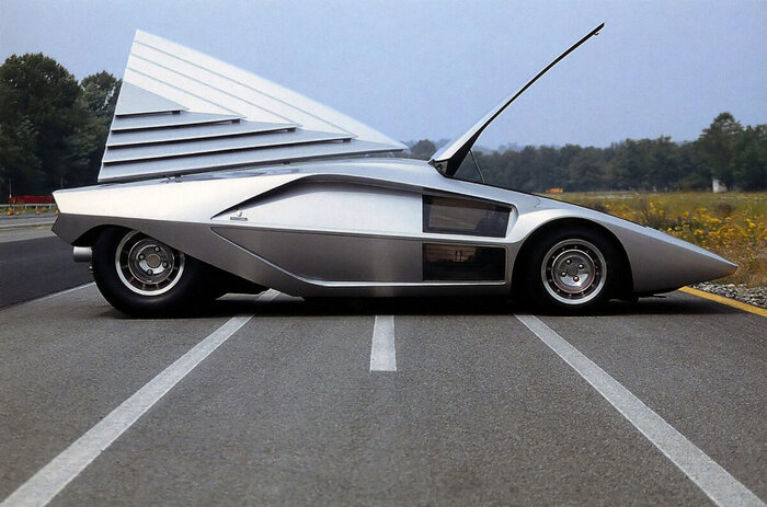  Bertone  - Lancia Stratos Zero      1970 