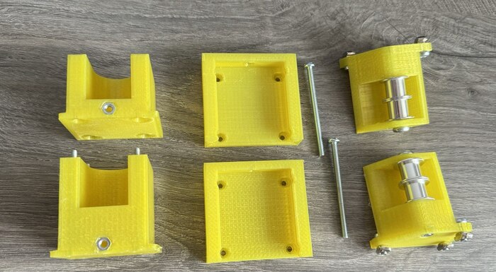 Комплект элементов привода печатающей головки