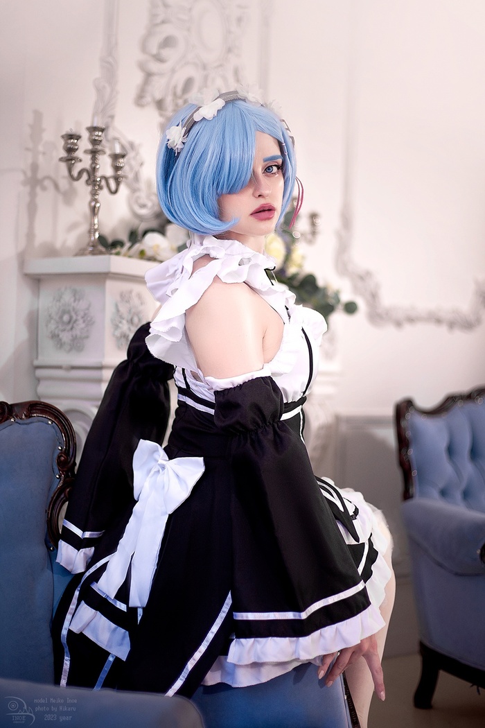 Cosplay Rem from Re:Zero , , , 