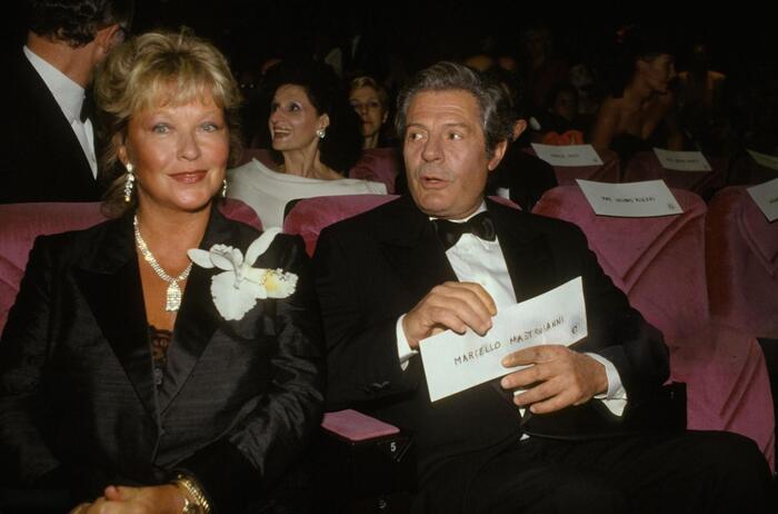 Марина Влади и Марчелло Масторяни сидели в зрительном зале