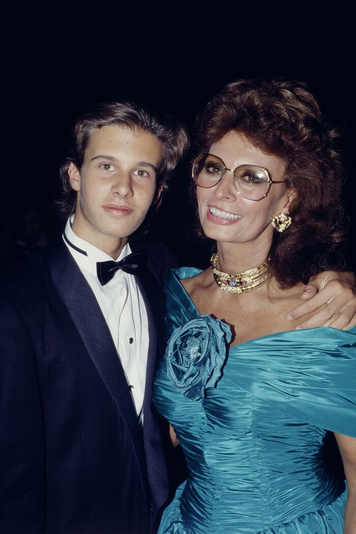 Софи Лорен хвасталась своим сыном