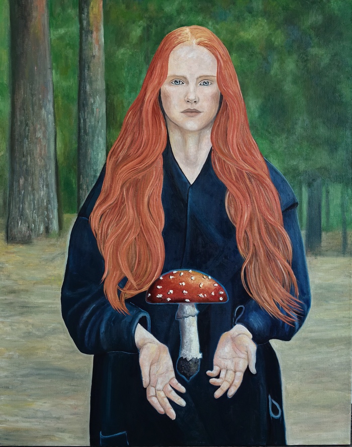 Создаю серию картин о мухоморных девушках Ищу скульптора/кузнеца ...