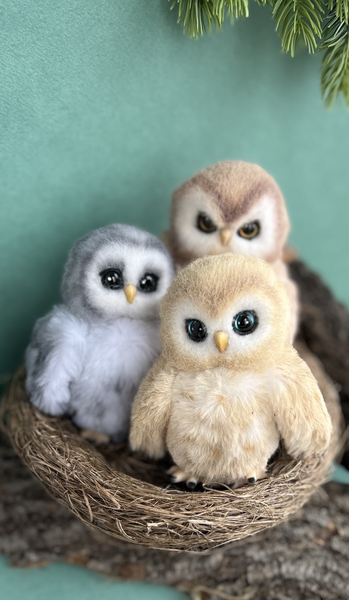 Совята, игрушки Марии Евич