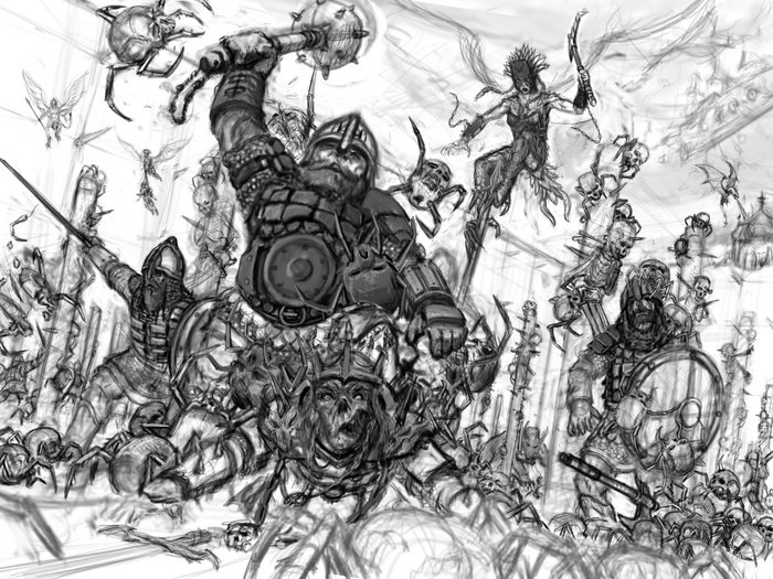 Первый скетч, что б не подумали, что нейронка