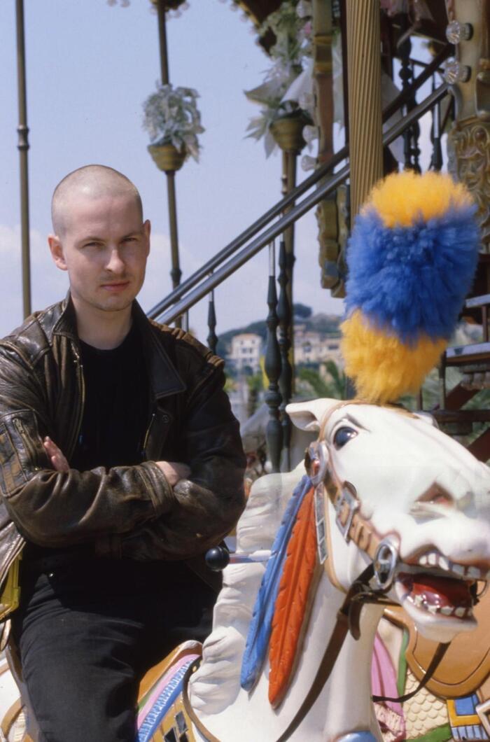 Ларс фон Триер катался на карусели