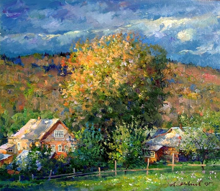 Деревенский вечер