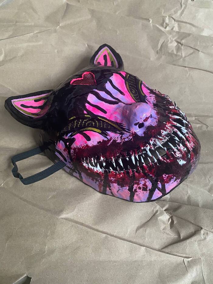 Мне это масочка напоминает аниме.