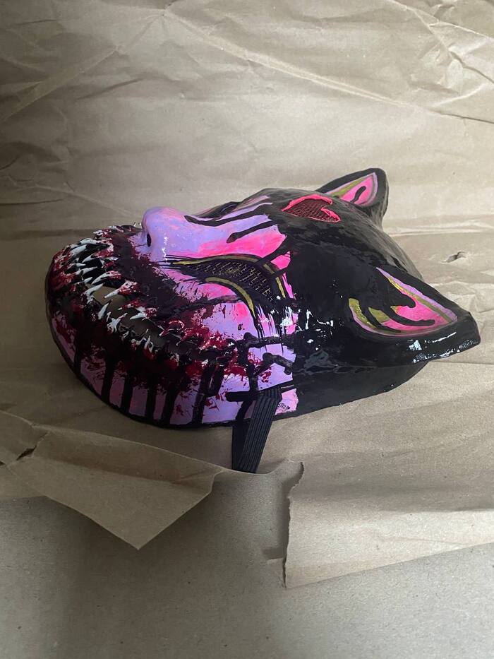 Далась мне эта работа крайне сложно, и перекрашивалась несколько раз.