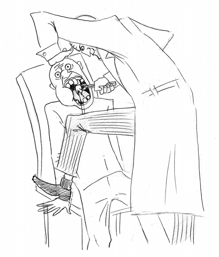 Угадайте, кто идет на следующей неделе к стоматлогу?