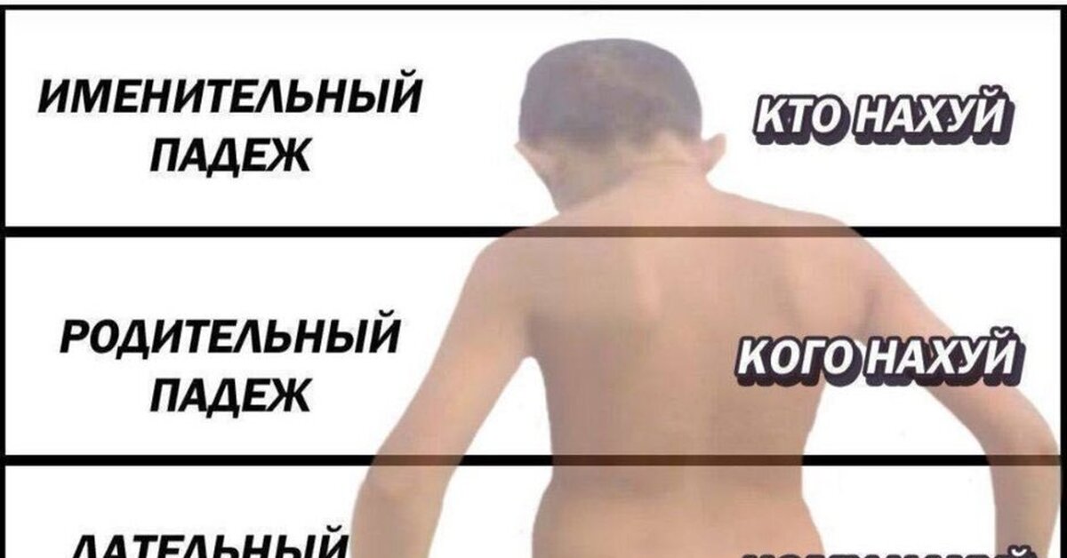 Падежи в русском языке это просто | Пикабу