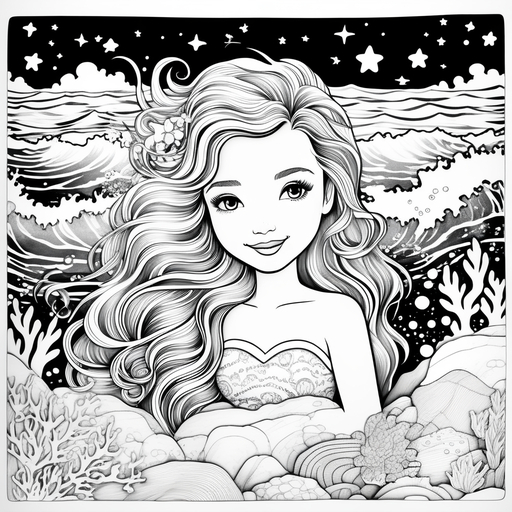 Раскраски от нейросети. Листай карусель!