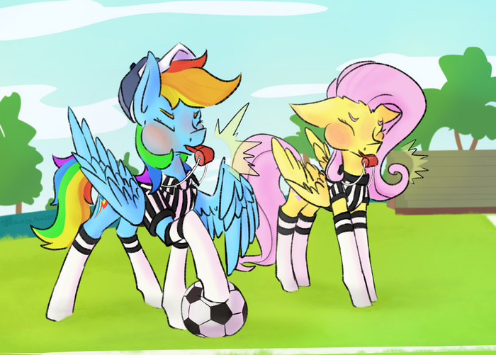    ! My Little Pony, , Ponyart, Rainbow Dash, Fluttershy, 