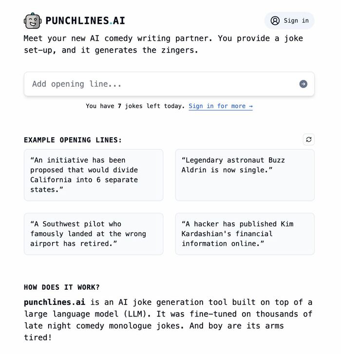Генератор шуток