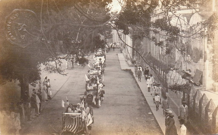 1916. В ту эпоху Латинская Америка воспринималась как Африка сейчас.