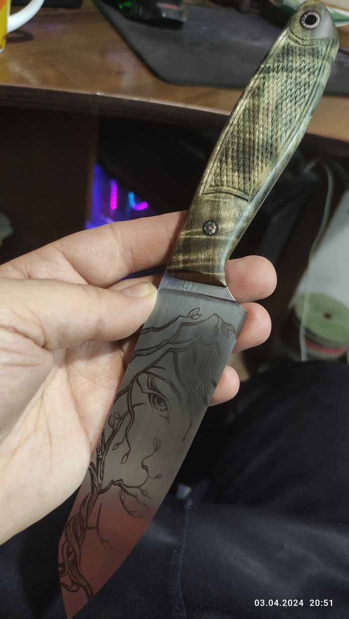 Осталось придумать ножны под стать. Спасибо что посмотрели, здоровья вам ))