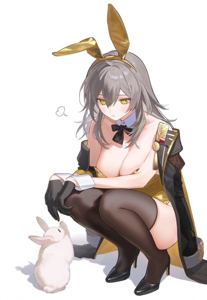    Anime Art, , Stelle (Honkai: Star Rail), Honkai: Star Rail, Bunnysuit, , Zishudongmao