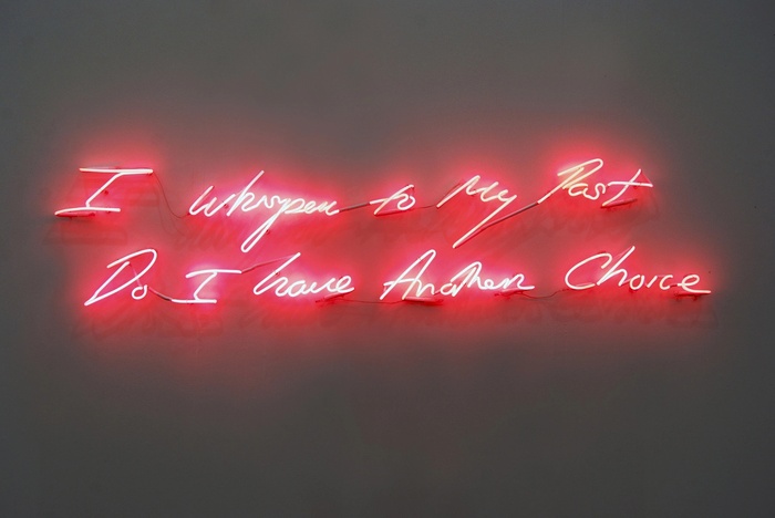 Tracey Emin "I Whisper to My Past, Do I have Another Choice", 2010