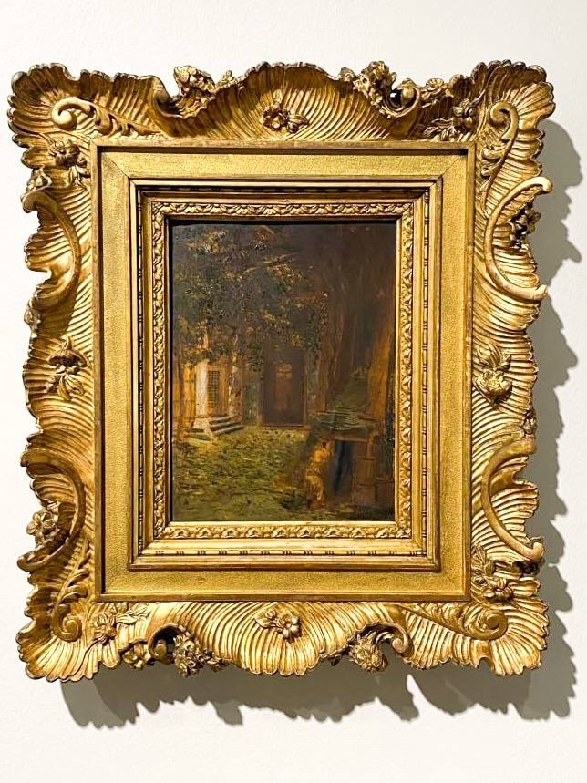 Картина в стамбульском музее живописи и скульптуры