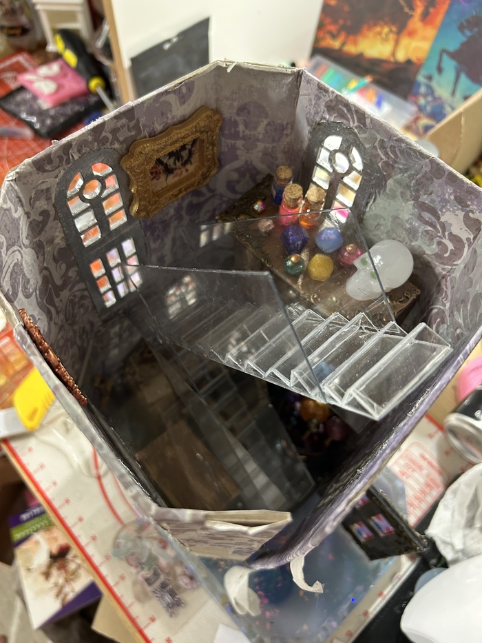 Башня с высоты 2 этажа