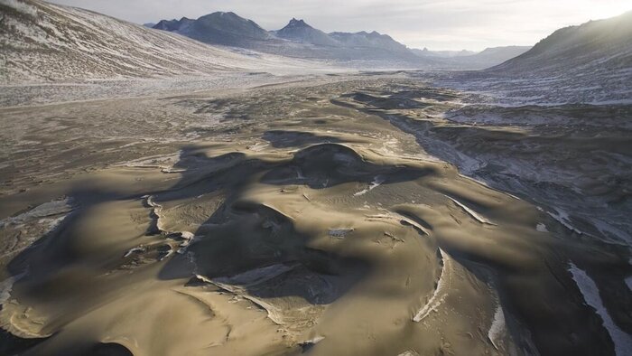 "Сухие долины" Мак-Мердо в Антарктиде. Взято из Яндекс-картинок