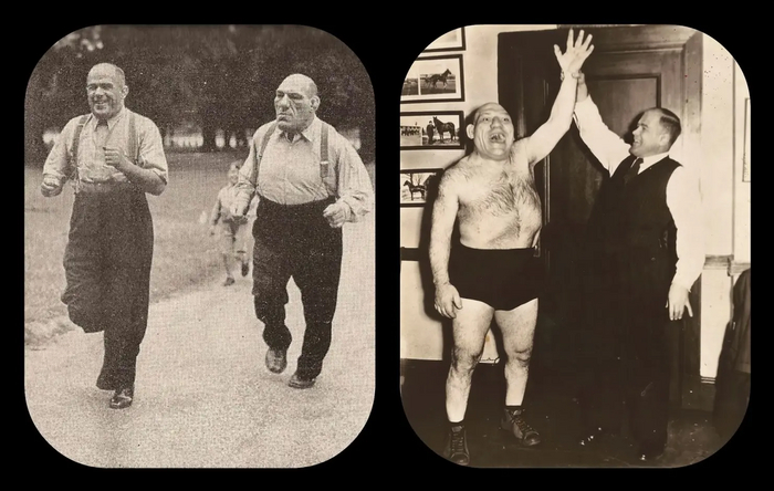 Тийе и Поджелло. Фото: <!--noindex--><a href="https://pikabu.ru/story/pravda_li_chto_prototipom_shryeka_byil_frantsuzskiy_restler_moris_tiye_11307798?u=http%3A%2F%2Fdeathmaskofmauricetillet-theangel.blogspot.com&t=deathmaskofmauricetillet-theangel.blogspot.com&h=f7e891d660fb23238dd69a930bd8c82a20ffc856" title="http://deathmaskofmauricetillet-theangel.blogspot.com" target="_blank" rel="nofollow noopener">deathmaskofmauricetillet-theangel.blogspot.com</a><!--/noindex-->