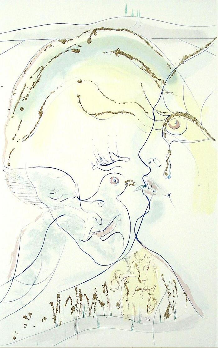 Как прекрасна ты, подруга моя, как ты прекрасна! глаза твои – голуби.