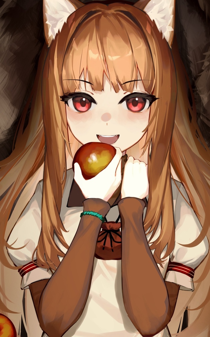 Holo , Anime Art, Holo, Spice and Wolf