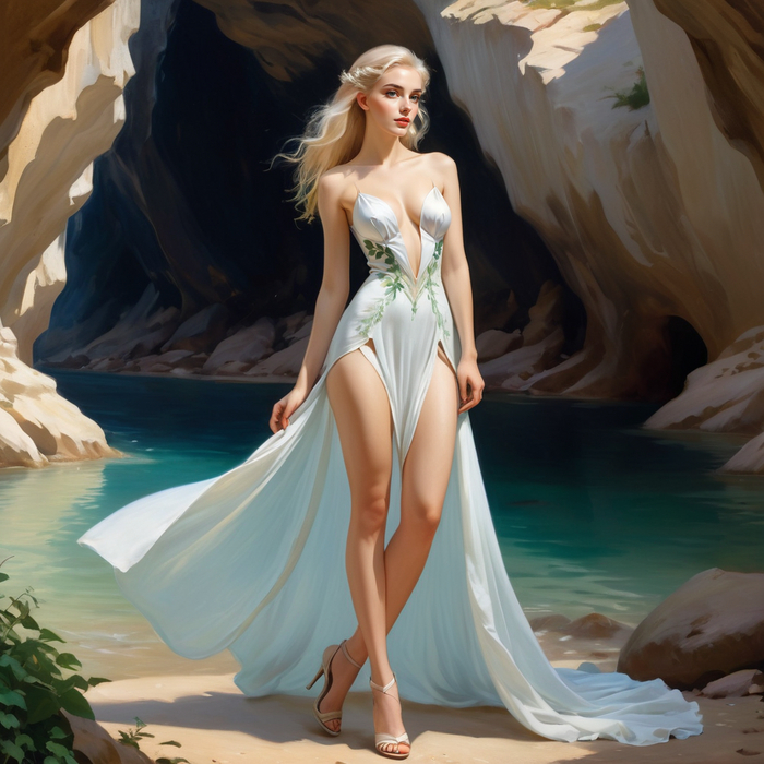 Cave in the canyon  #2