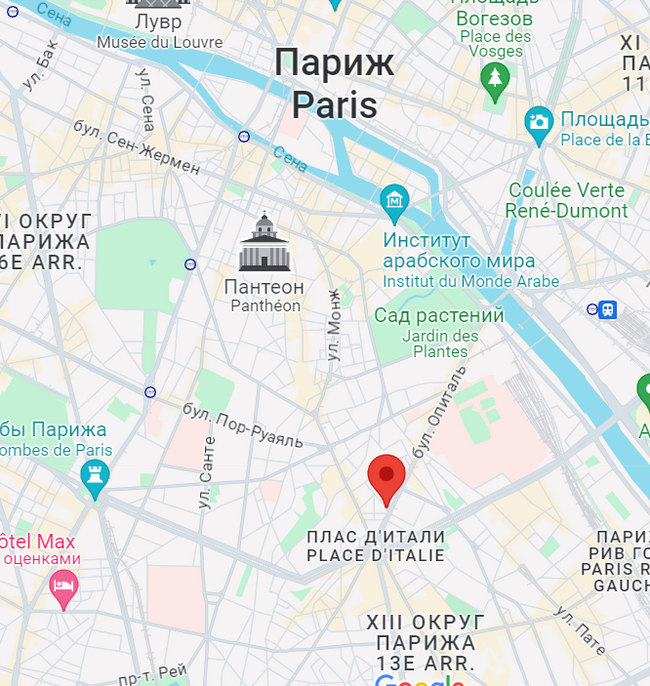 Место, где находилась Хижина Горбо