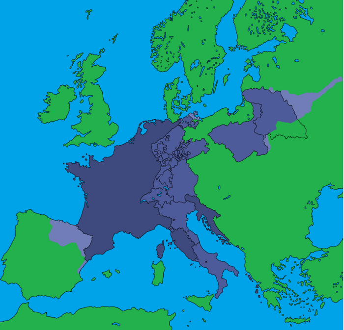 Наполеон и его империя перевернули Европу с ног на голову, показав силу Франции (а также призывной армии и полководческого таланта)