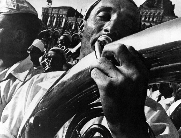 Духовой оркестр общества "Динамо", 1926. Фотограф Борис Игнатович