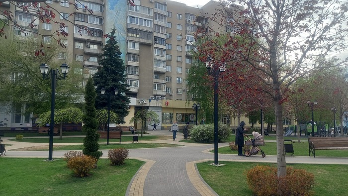 Ответ на пост «Воронежские будни» Мобильная фотография, Город, Парк, Воронеж, Весна, Длиннопост