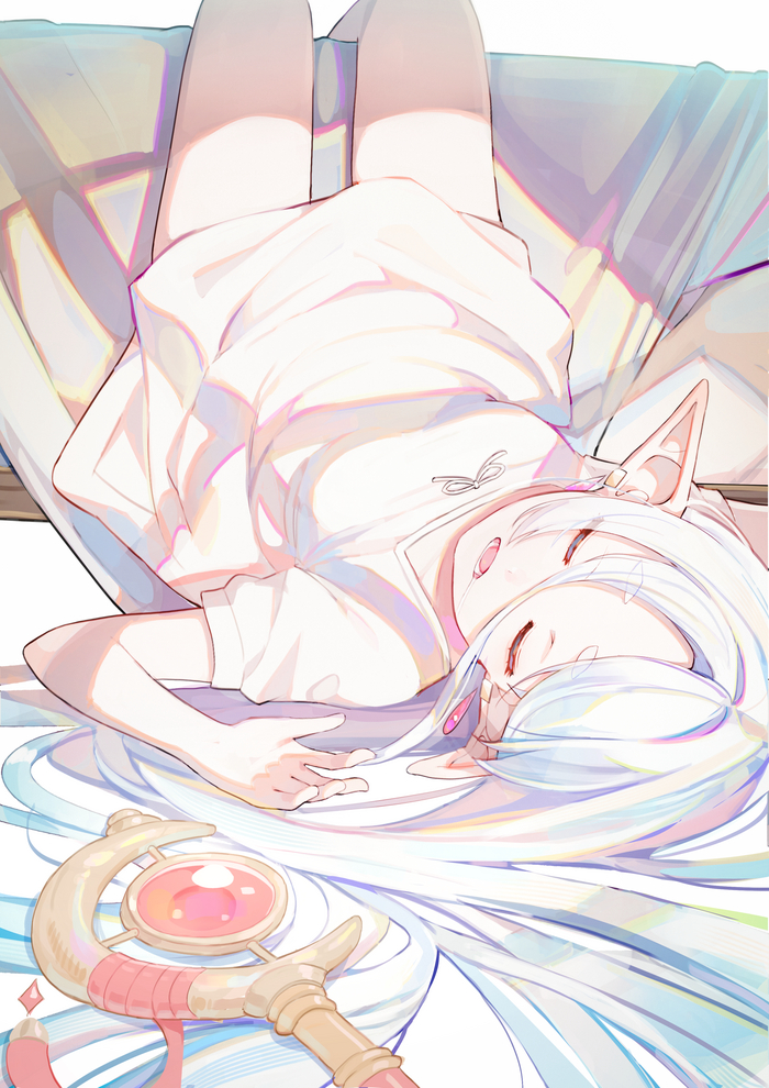 Sousou no Frieren , , Anime Art, Sousou no Frieren, Frieren, , Pixiv, Twitter (), , Fern