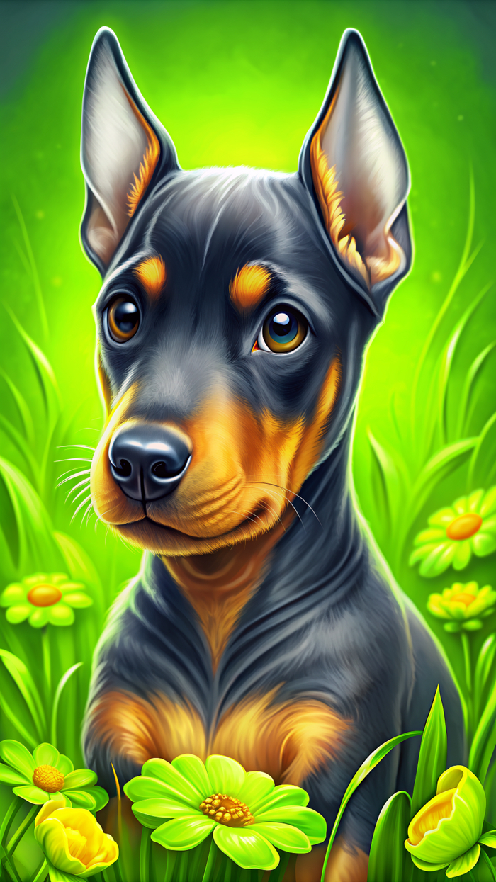 Прикольная малышка на телефон