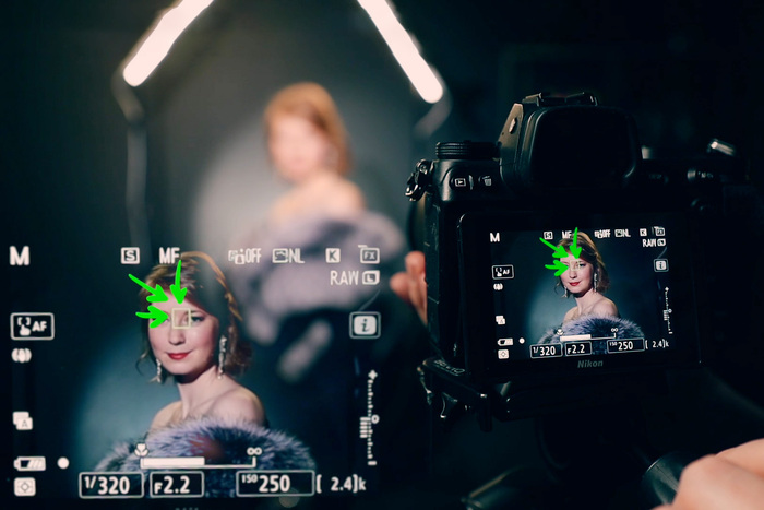 Что нужно сделать, чтобы во время съемки в реальном времени убедиться, что вы точно попали в фокус даже на самой светосильной оптике?