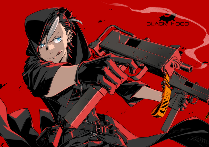 Black Hood by Kamezaemon Part 5 Kamezaemon, Blackhood, , , Anime Art, 