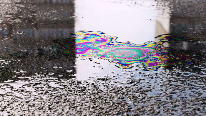 Oil Puddle by Simon Wendsche