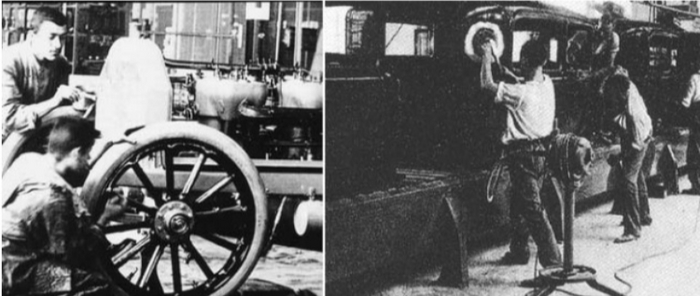 Покраска и шлифовка автомобиля Ford Model T