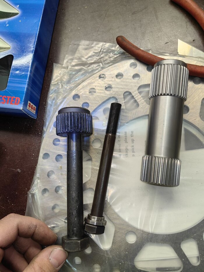 в процессе установки