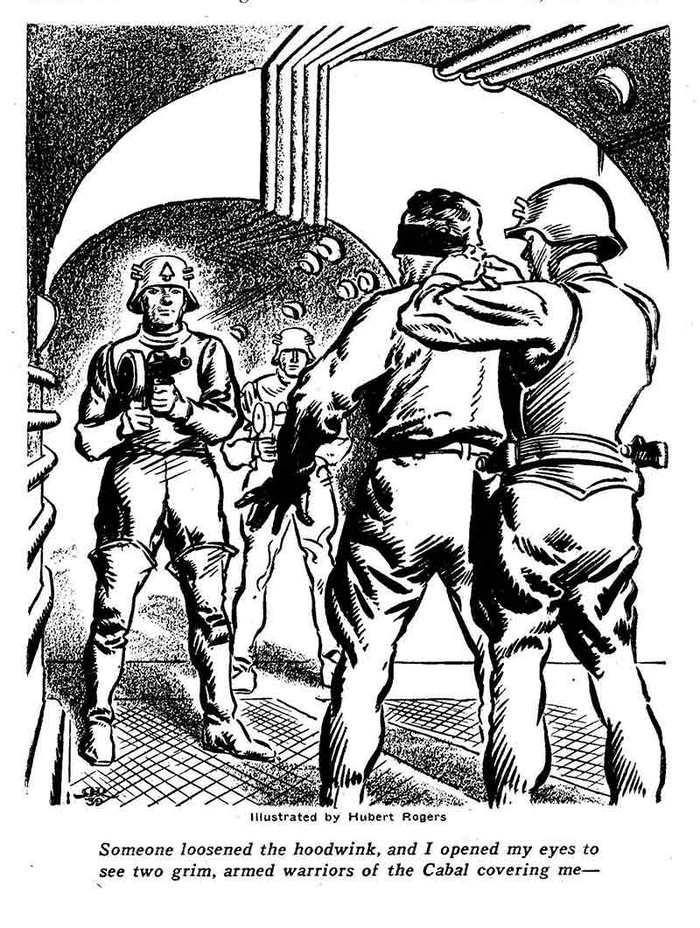 1940 «Astounding Science Fiction», № 02. Художник Hubert Rogers.