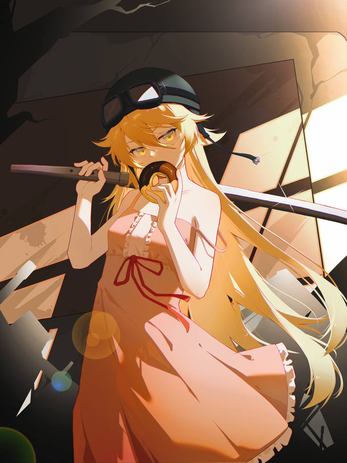 Shinobu Oshino Monogatari series, Bakemonogatari, Shinobu Oshino, Anime Art, 