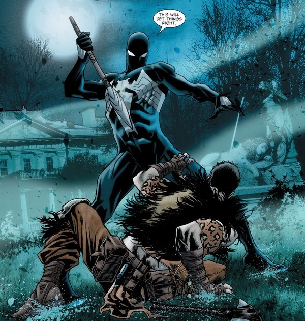 - Но конечно, Марвел это развесёлый позитивчик, а вот в DC мрач... - Да заткнись ты уже!