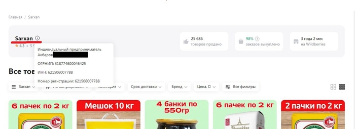 Данные взяты из открытых источников и не являются разглашением персональных данных или рекламой магазина.