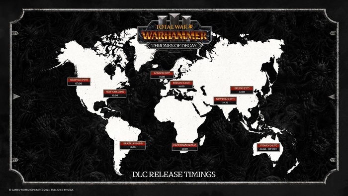 DLC Total War: Warhammer III Thrones of Decay  30-   17.00   