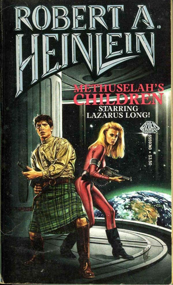 «Дети Мафусаила», «Baen», 1986. Художник John Melo