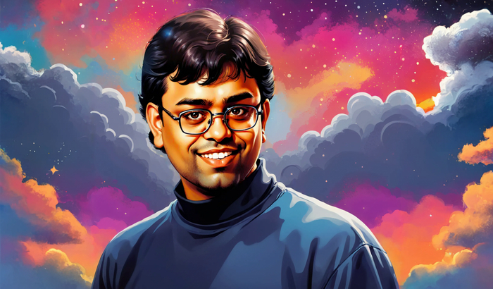 Эмад Мостак в образе Стива Джобса