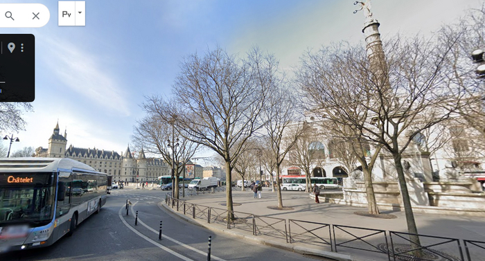 Площадь Шатле (Pl. du Châtelet)