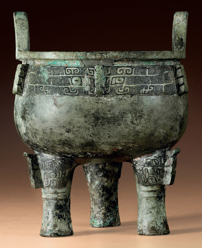 Династия Шан(XVI - XI в.до н.э.) Максимально схематичное,упрощённое,линейное изображение