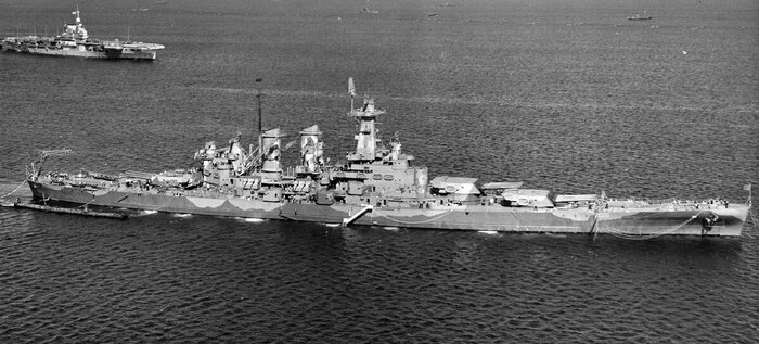 Линкор "Вашингтон".